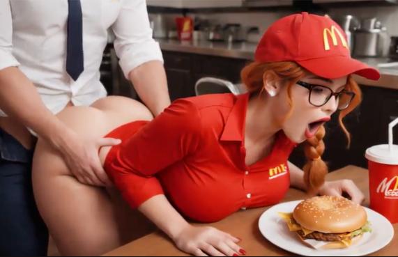 McDonald’s Crew Forgets They’re Working And Fuck On The Job (Part 2)